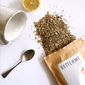 BetterMe natural digestive support tea 100g organic ingredients