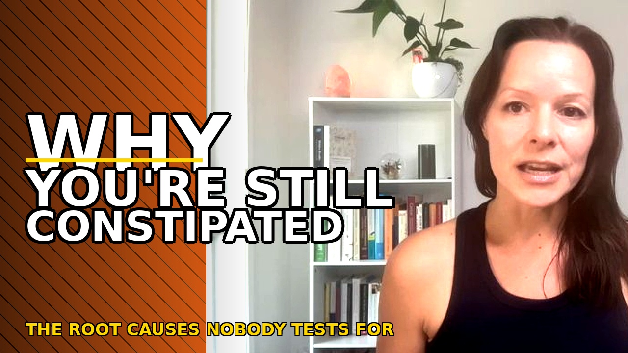 Chronic constipation naturopath Lynda Griparic explains the root causes
