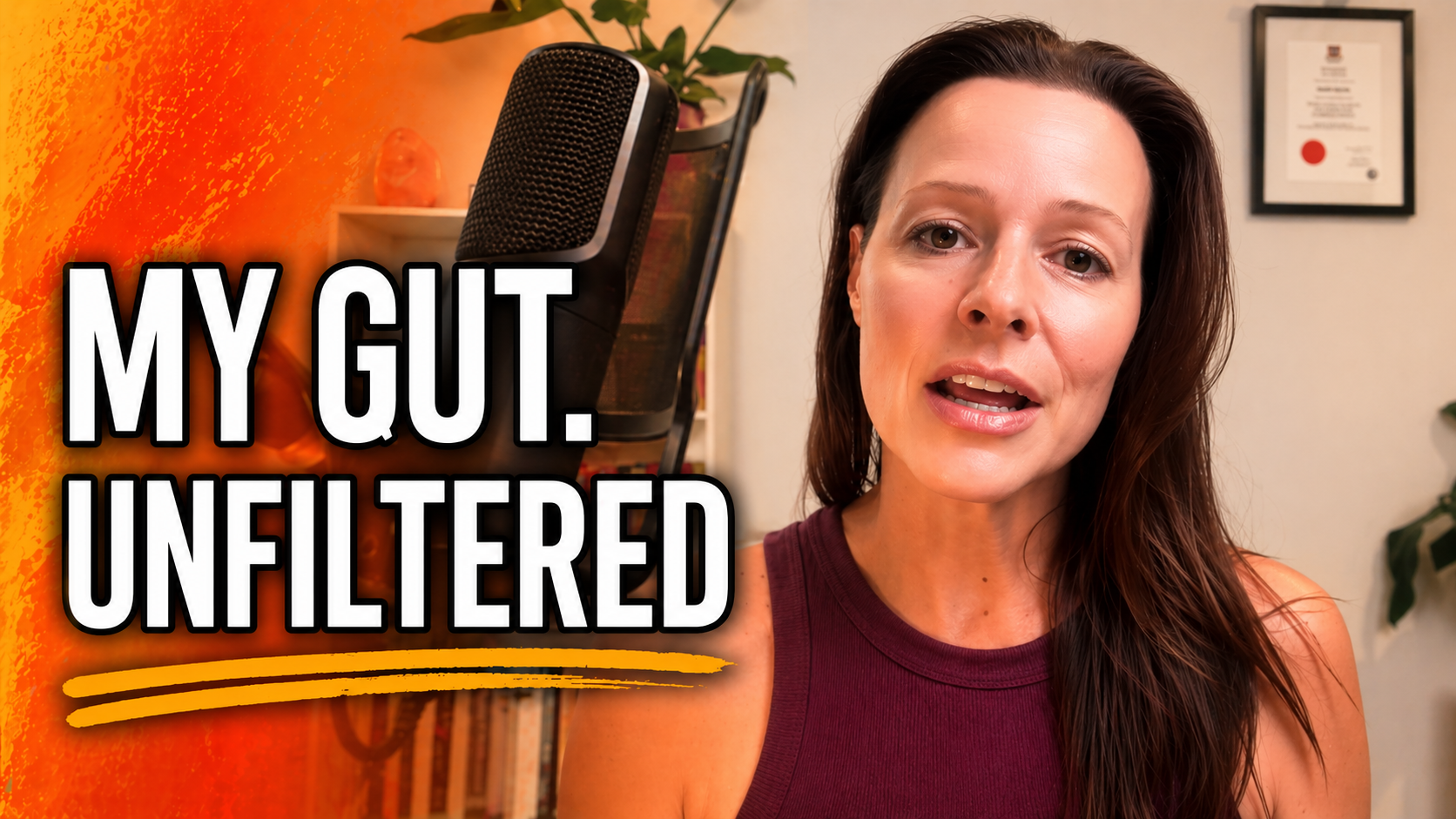 gut health naturopath reading her gut microbiome test results